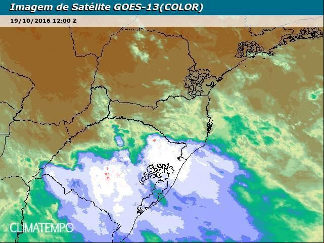 Climatempo - Mapas região Sul - 19/10/2016