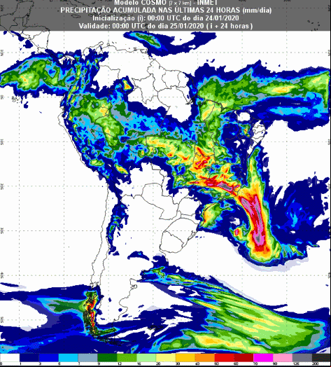 93 horas - Inmet