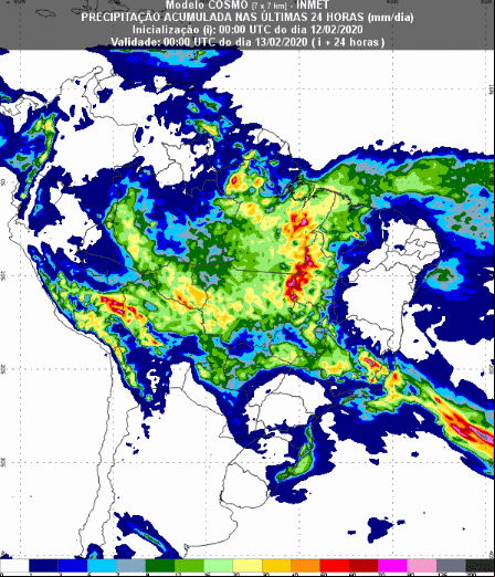 93 horas - Inmet 12/02